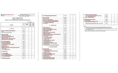 Mẫu Bảng cân đối kế toán của DNKĐUGĐHĐLT Thông tư (B01-CDHĐ-DNKLT)